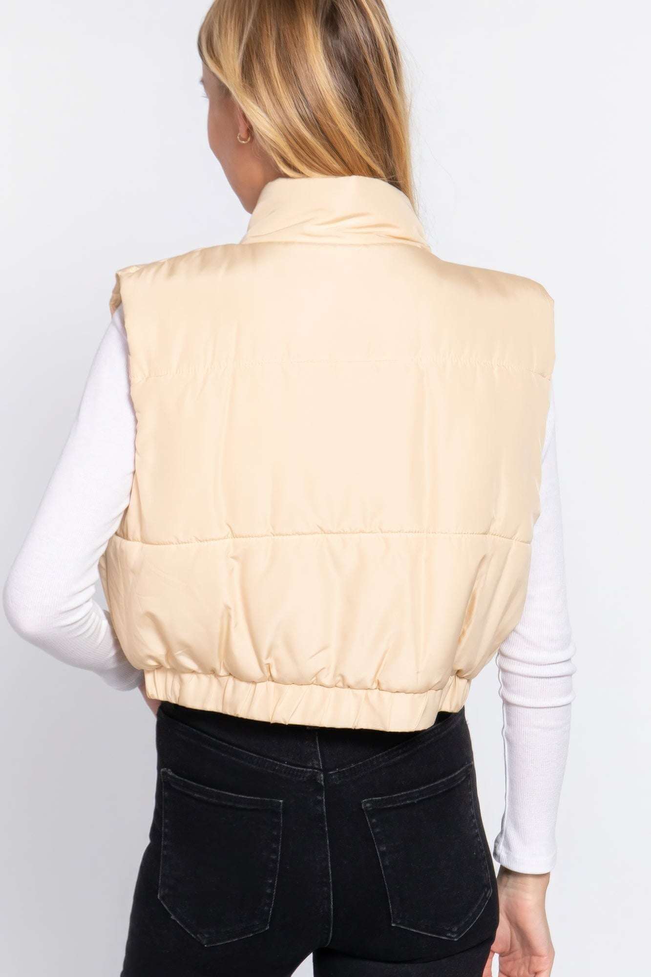 Puffer Padding Vest - The Diva Goddess