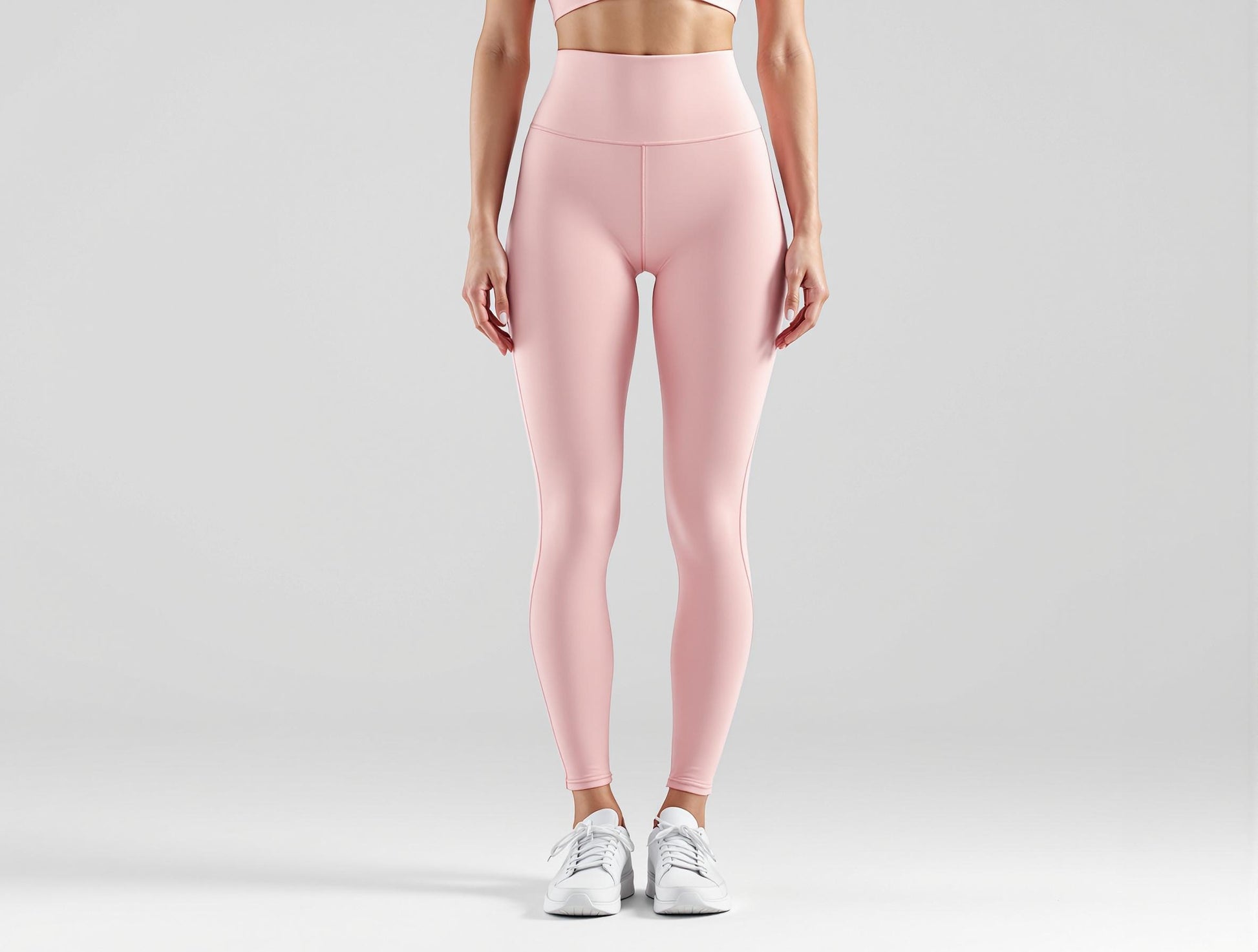 Diva Goddess Rose Pink Power Leggings - High-Waisted Performance Leggings with All-Day Comfort
