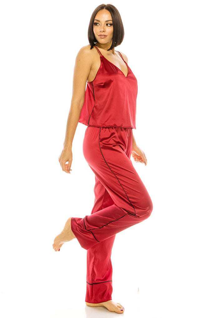 Satin Pj  Set - The Diva Goddess