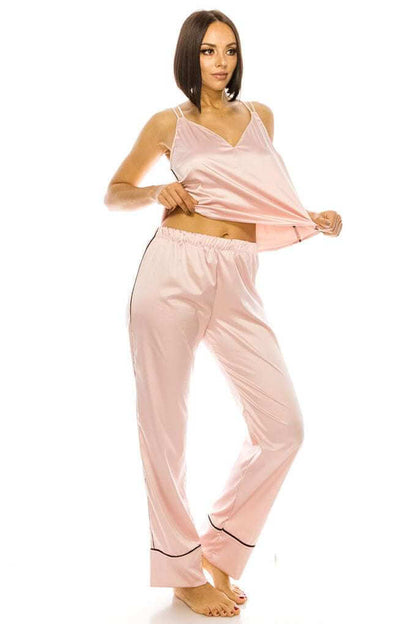 Satin Pj  Set - The Diva Goddess