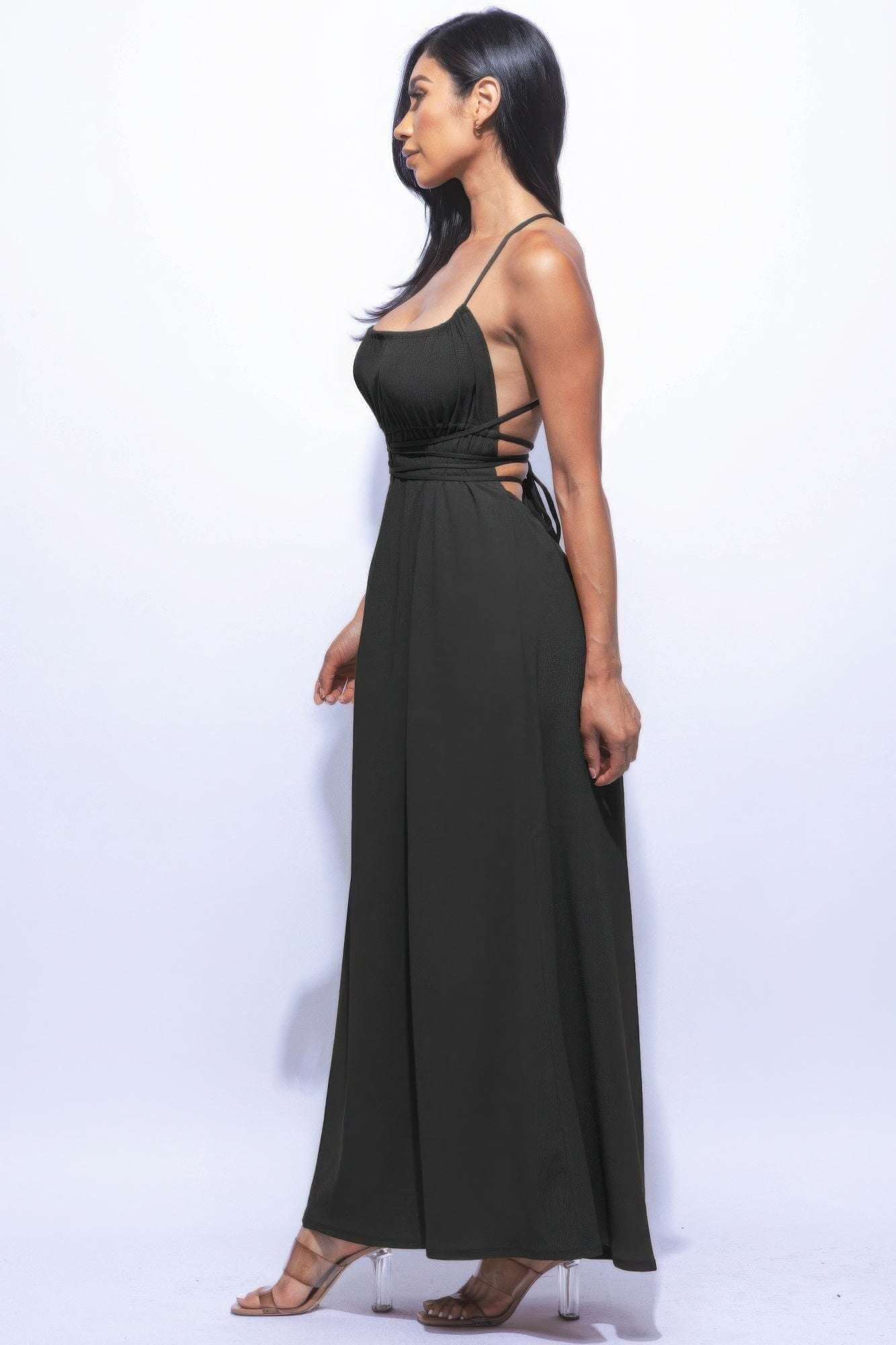 Side Slit Maxi Dress - The Diva Goddess