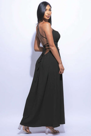 Side Slit Maxi Dress - The Diva Goddess