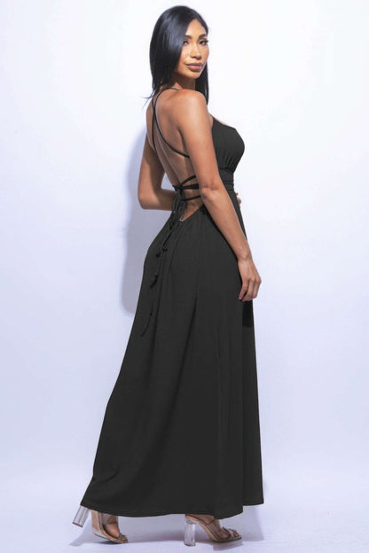 Side Slit Maxi Dress - The Diva Goddess