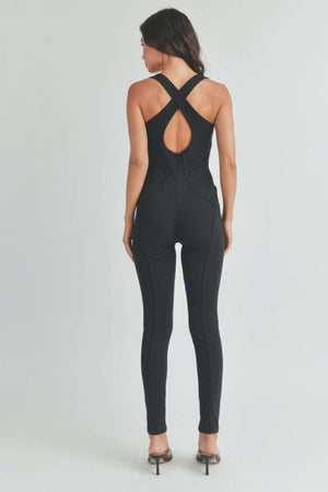 Solid Color Jumpsuit - The Diva Goddess