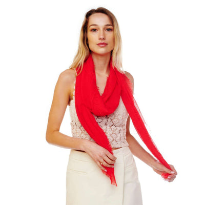 Solid Oblong Scarf - The Diva Goddess