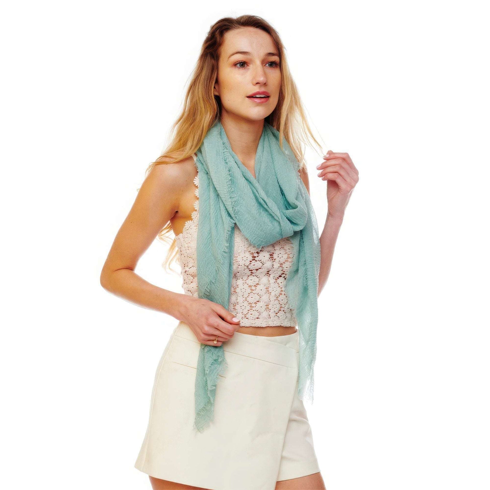 Solid Oblong Scarf - The Diva Goddess