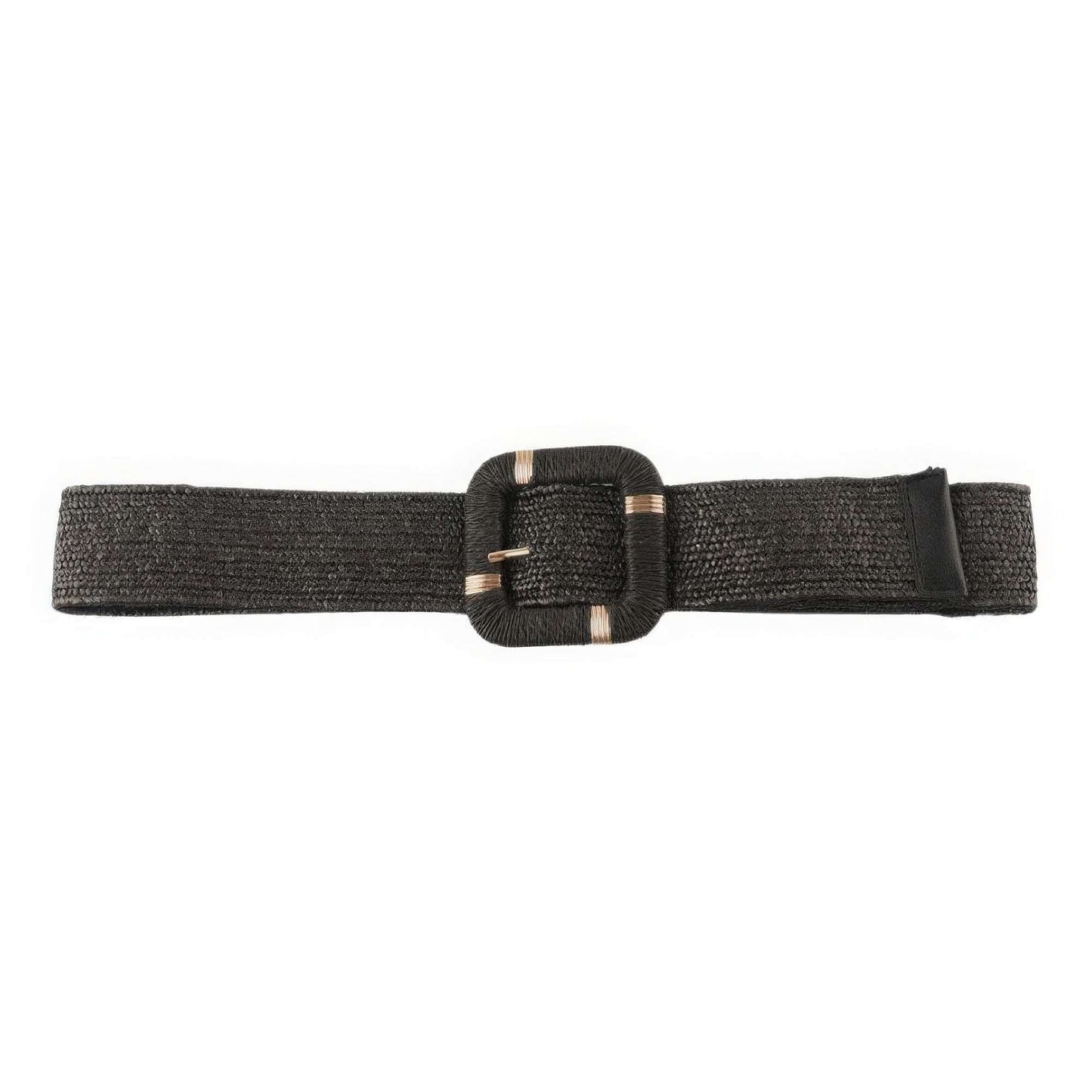 Straw Buckle Elastic Belt - The Diva Goddess