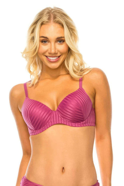 Stripe Lace Bra - The Diva Goddess