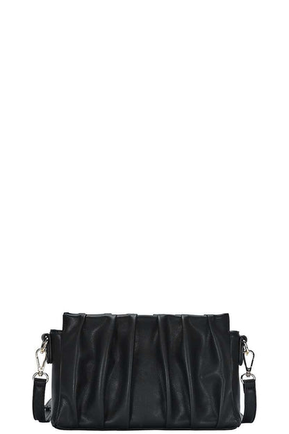 Stylish Smooth Wrinkled Crossbody Bag - The Diva Goddess