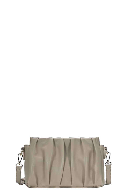 Stylish Smooth Wrinkled Crossbody Bag - The Diva Goddess