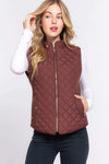 Trendy quilted vest - The Diva Goddess