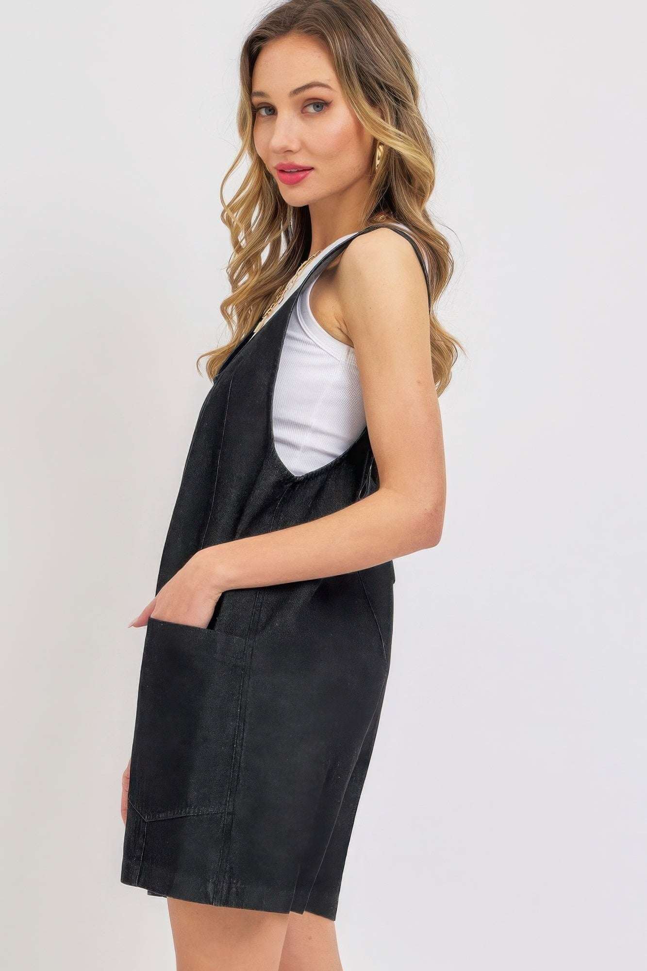 Summer Denim Overall Romper - The Diva Goddess