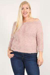 Textured Long Sleeve Top - The Diva Goddess