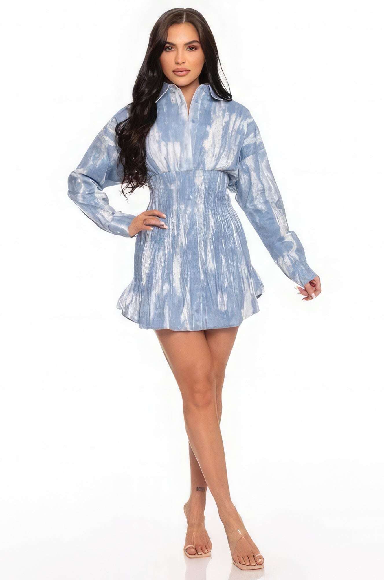 Tie Dye Mini Dress - The Diva Goddess