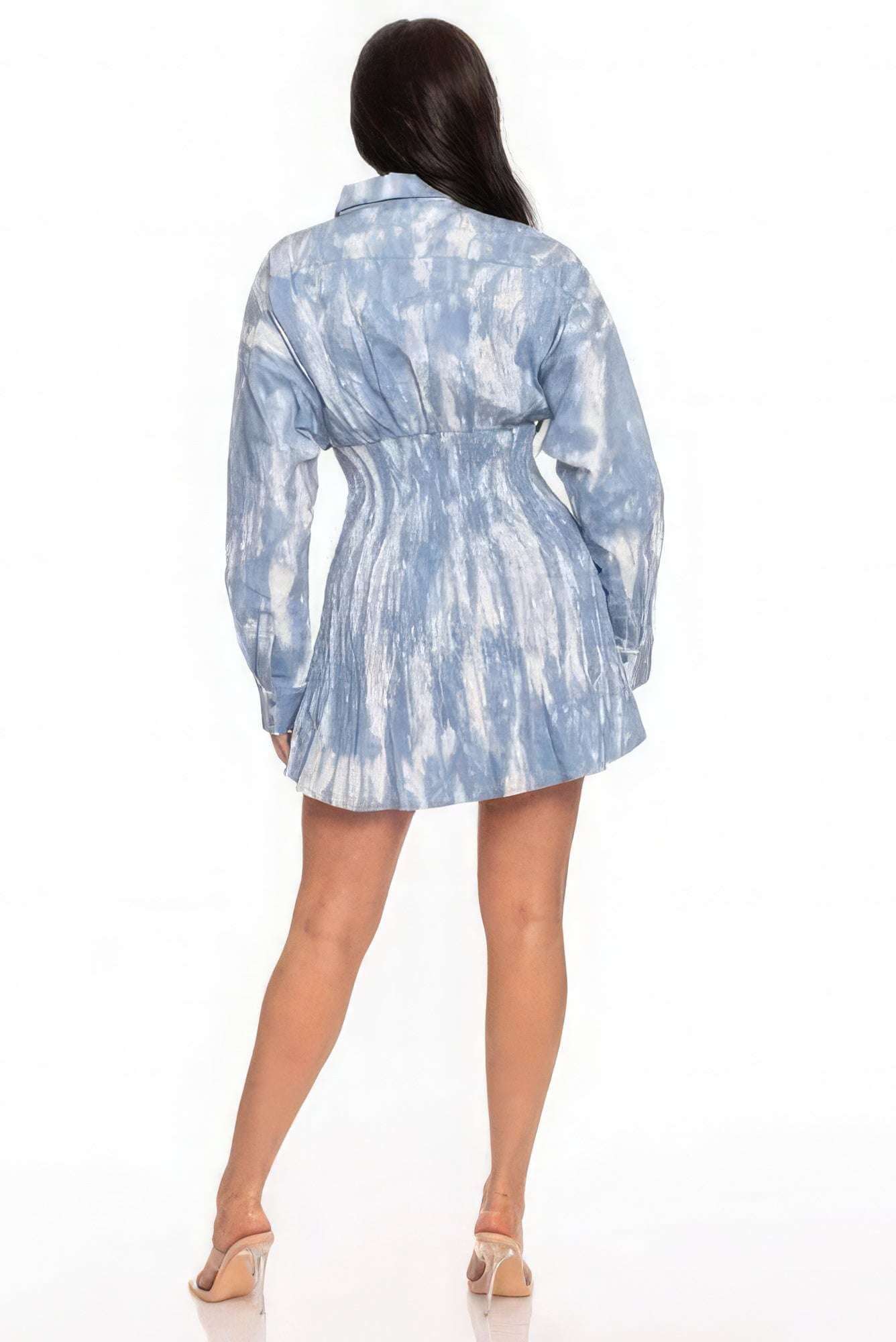 Tie Dye Mini Dress - The Diva Goddess