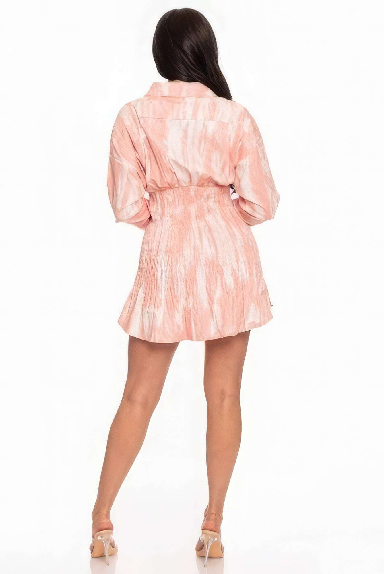 Tie Dye Mini Dress - The Diva Goddess