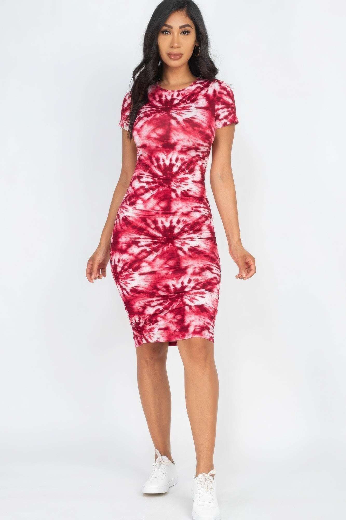 Tie-dye Printed Dress - The Diva Goddess