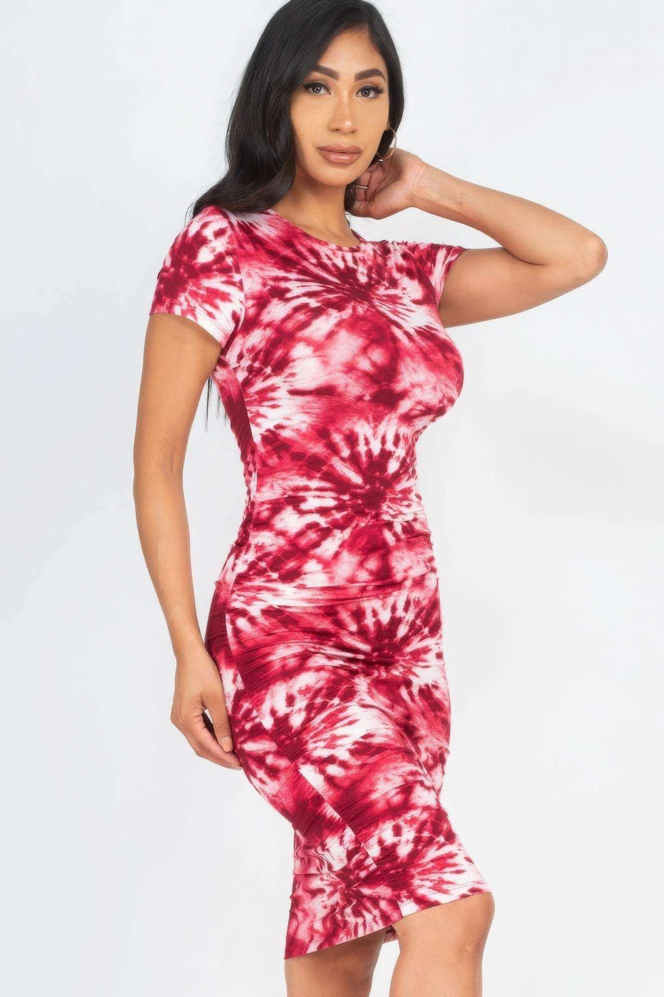 Tie-dye Printed Dress - The Diva Goddess