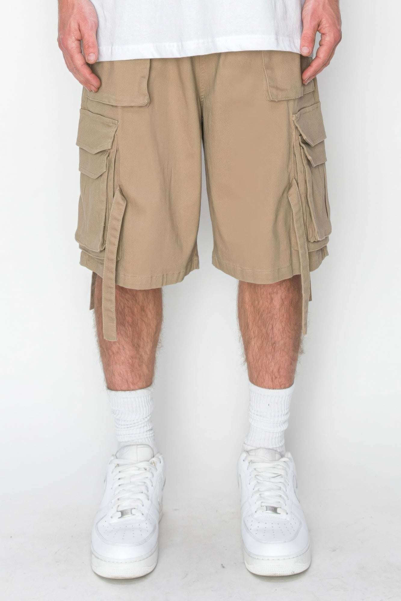 Twill Tuility Jogger Shorts - The Diva Goddess