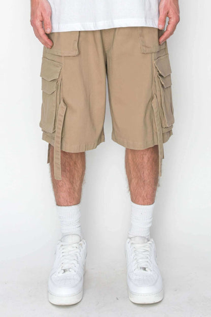 Twill Tuility Jogger Shorts - The Diva Goddess