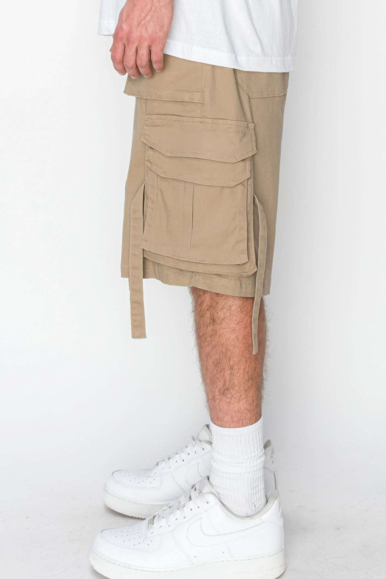 Twill Tuility Jogger Shorts - The Diva Goddess