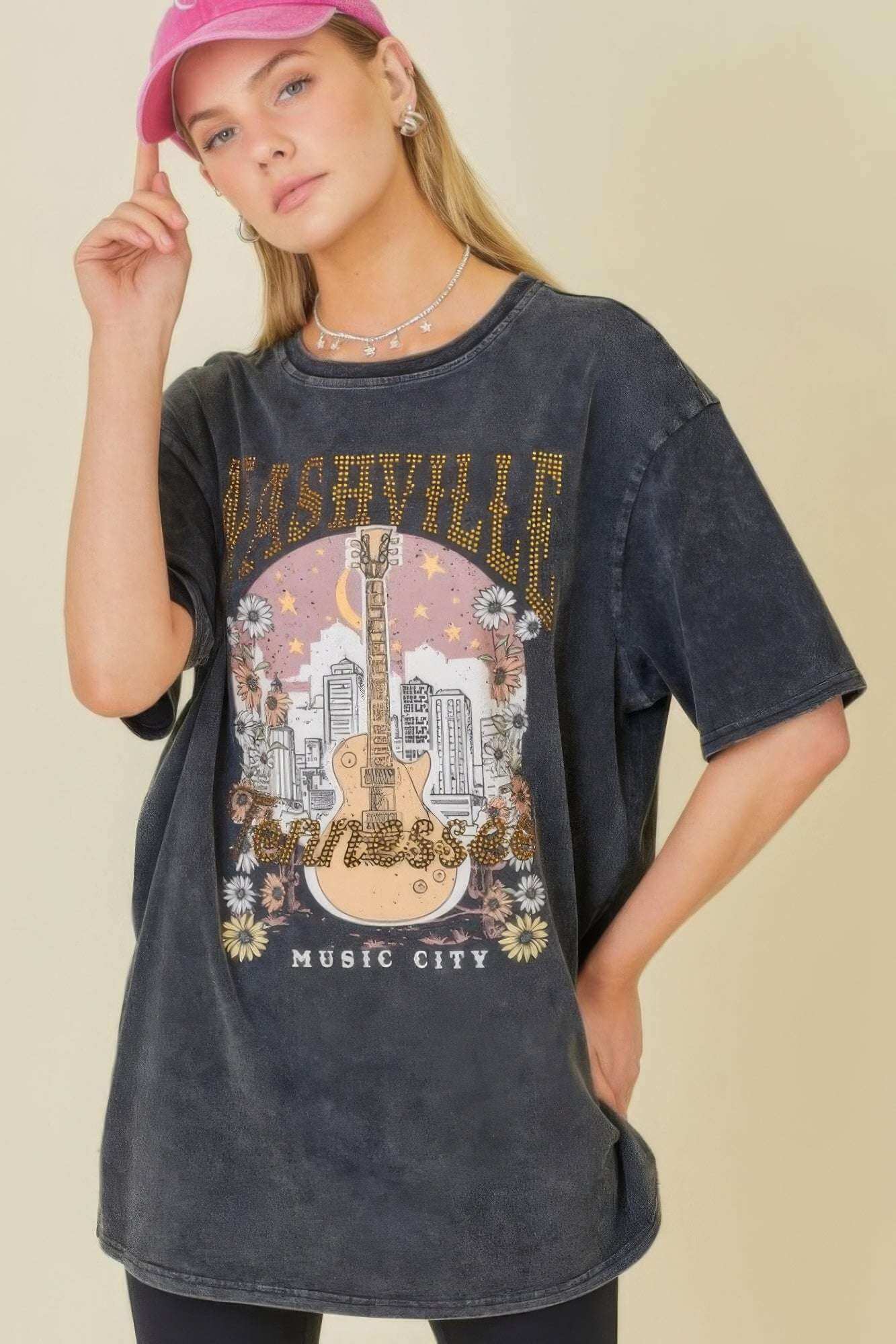 Washing Nashville Music City Graphic T-shirts - The Diva Goddess