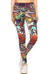 Multicolored yoga pants - The Diva Goddess