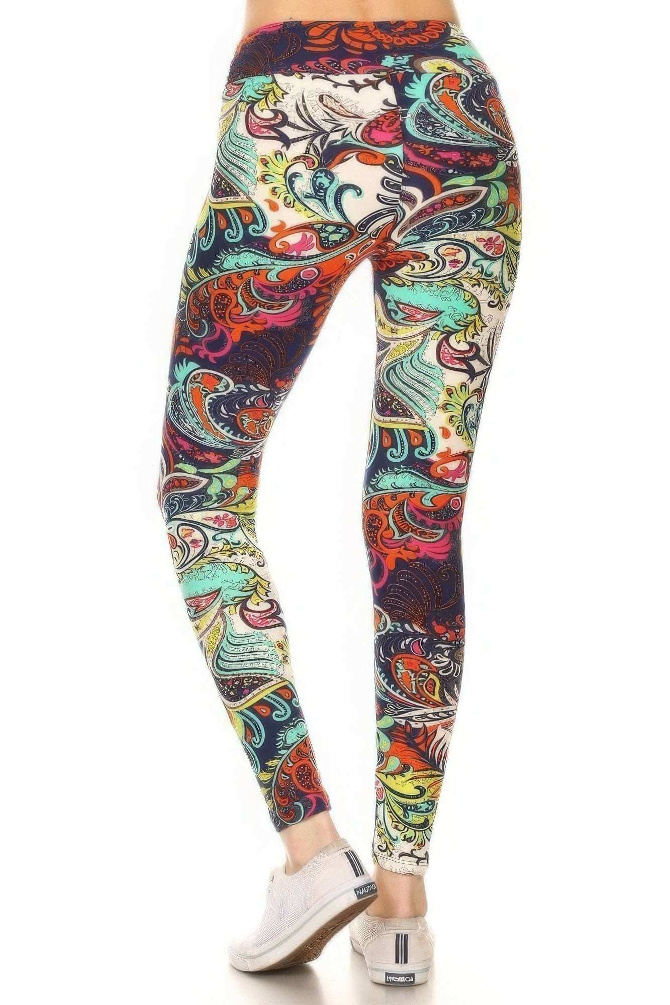 Multicolored yoga pants - The Diva Goddess