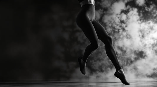Diva Goddess black Power Leggings with squat-proof compression - from Dallas gym to street style